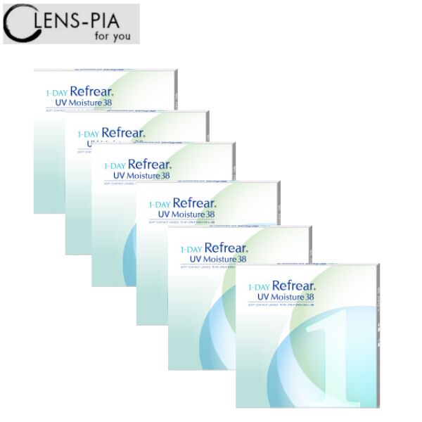 6箱 3ヵ月パック　クリア コンタクト ワンデー UVモイスチャー 1日使い捨て　1箱30枚入り