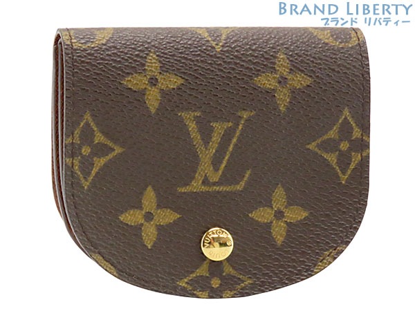 未使用ルイヴィトンLOUISVUITTONモノグラムポルトモネグセ馬蹄型コインケース小銭入れ財布ダークブラウンPVCレザーM61970