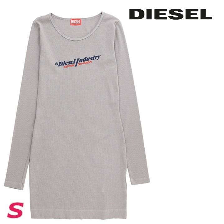 カットソーワンピース レディース D-TANK-LS-IND スリムフィット ボートネック die-l-t-f4-6fj