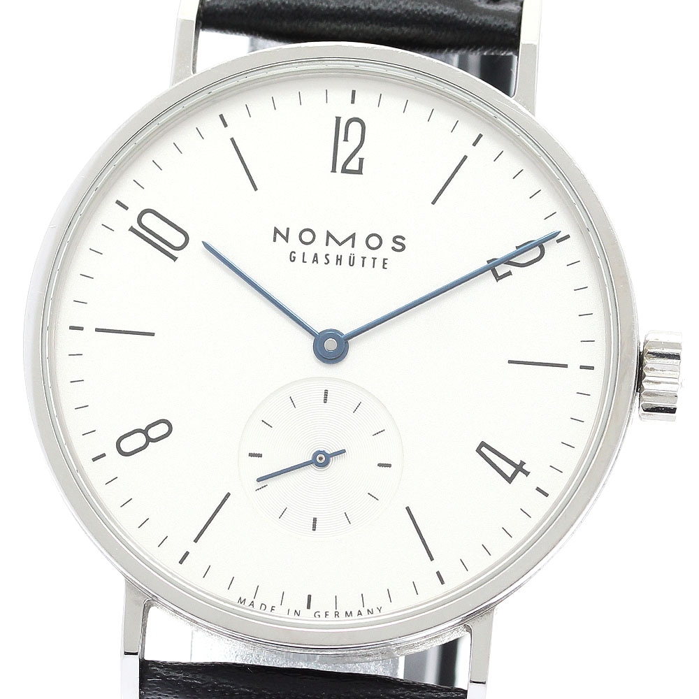 ノモス NOMOS TN1E1W2 タンゴマット スモールセコンド 自動巻き メンズ 箱付き_896022【中古】