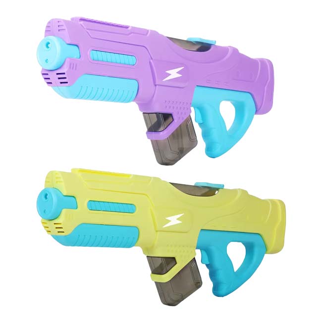KID GALAXY(キッドギャラクシー) 電動水鉄砲 Water Blaster 2パック USB充電式 QQ コストコ 69406パープル×イエロー