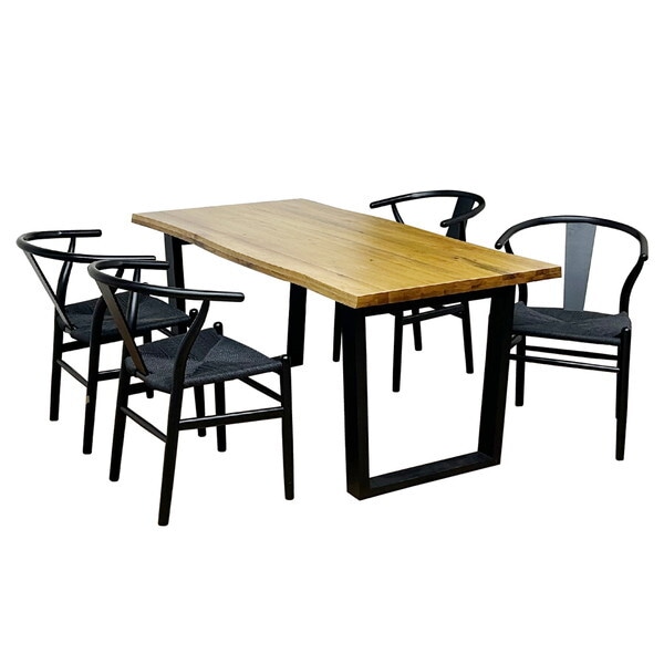 後藤家具物産 VT-01-160-5-BKBK ダイニングテーブル 5点セット メーカー直送 69,905円