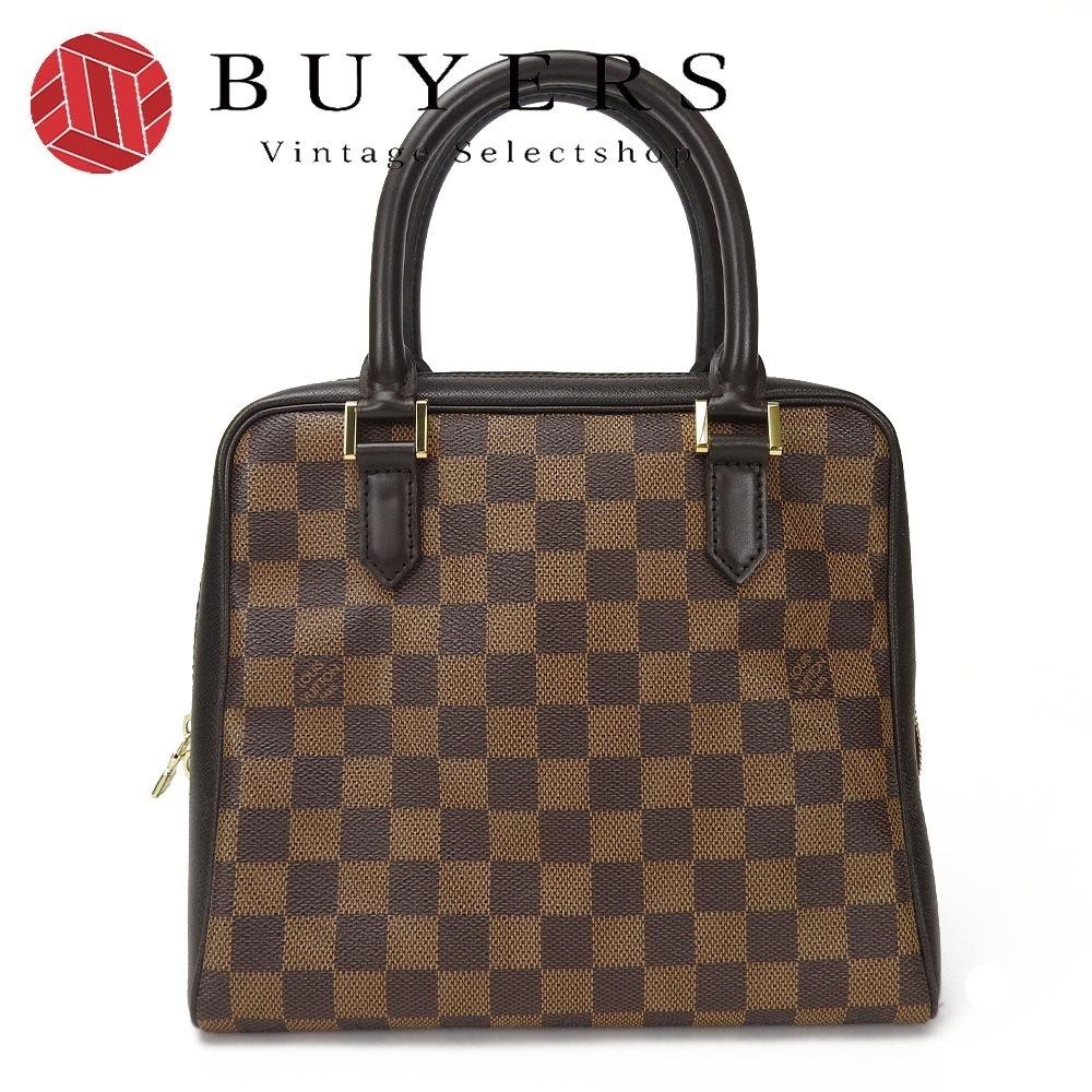 中古 ルイヴィトン ハンドバッグ ダミエ ブレラ ヌエべ N51150 LV ゴールド金具 レザー レディース 女性 普段使い LOUIS VUITTON hand bag leather pvc【中 44,814円