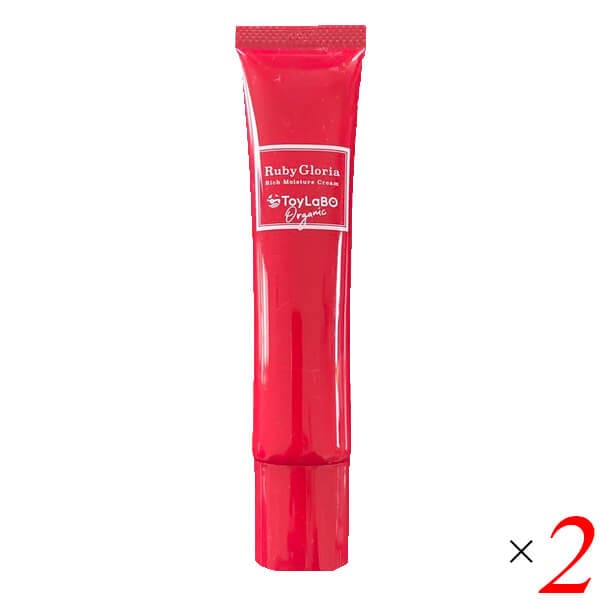 ToyLaBO オーガニック リッチモイスチュアクリーム 40ml 2本セット アイクリーム 幹細胞