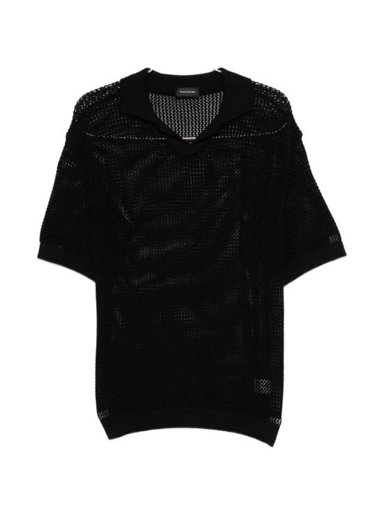TAGLIATORE Men Polo Shirts TILLEYPEPWE2602 NERO Black