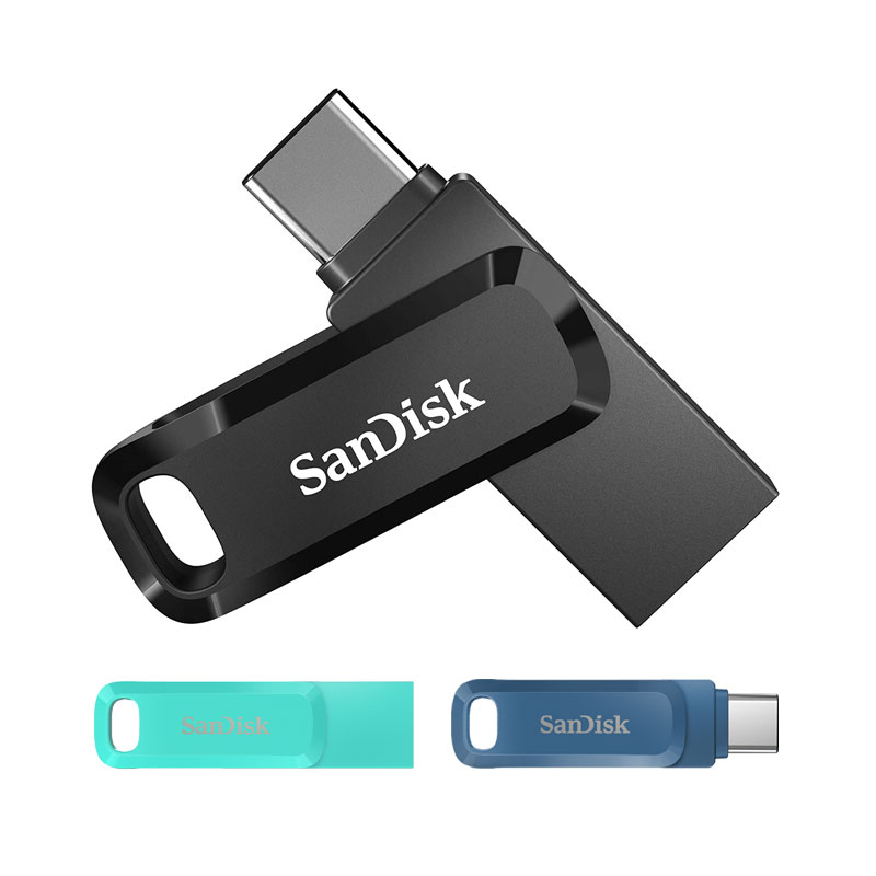 USBメモリ 512GB USB3.1Gen1 -A/Type-C両コネクタ搭載 Ultra Dual Drive Go R:150MB/s 回転式 海外パッケージ