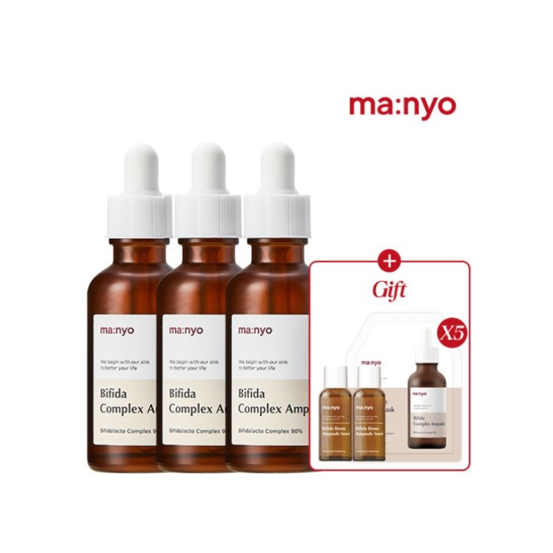 ビフィダ コンプレックス アンプル 50mx3개 (+トナー30mlx2+マスクパック)