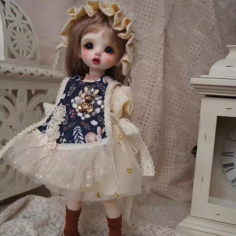 BJD ドール用衣装セット 1/6 ドール服 5点セット 幼SDサイズ球体関節人形用 yosd