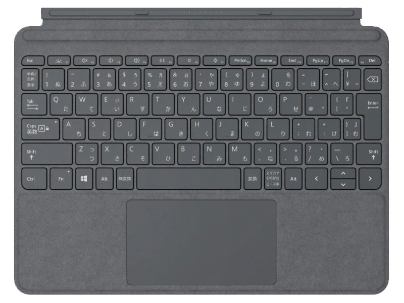Surface Go Type Cover KCS-00144 [プラチナ]