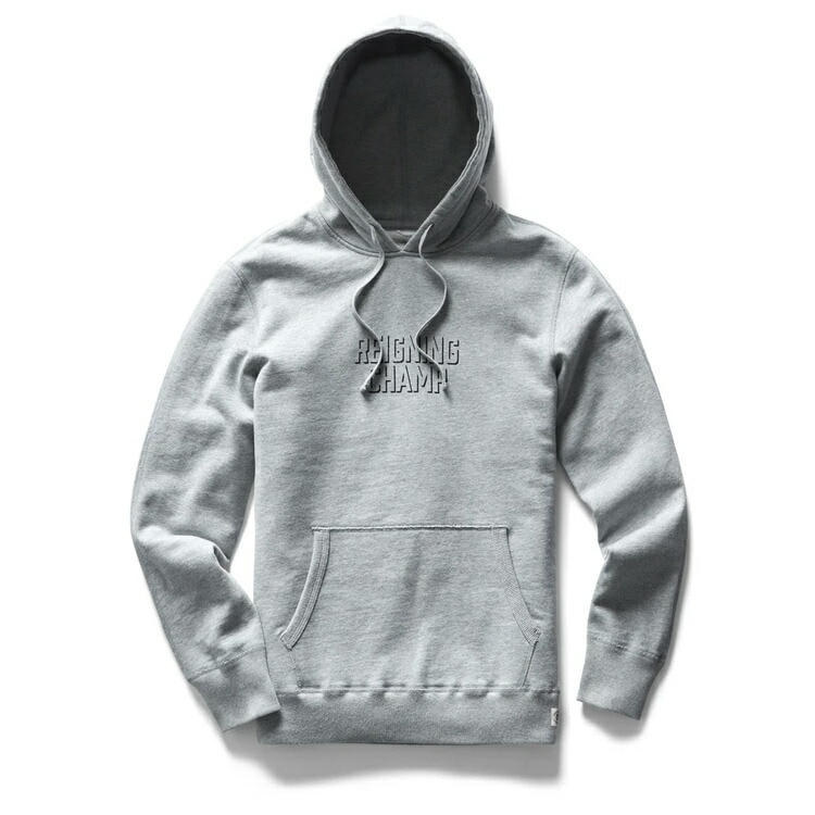 Dropshadow Pullover Hoodie L HEATHER GREY #RC-3813
