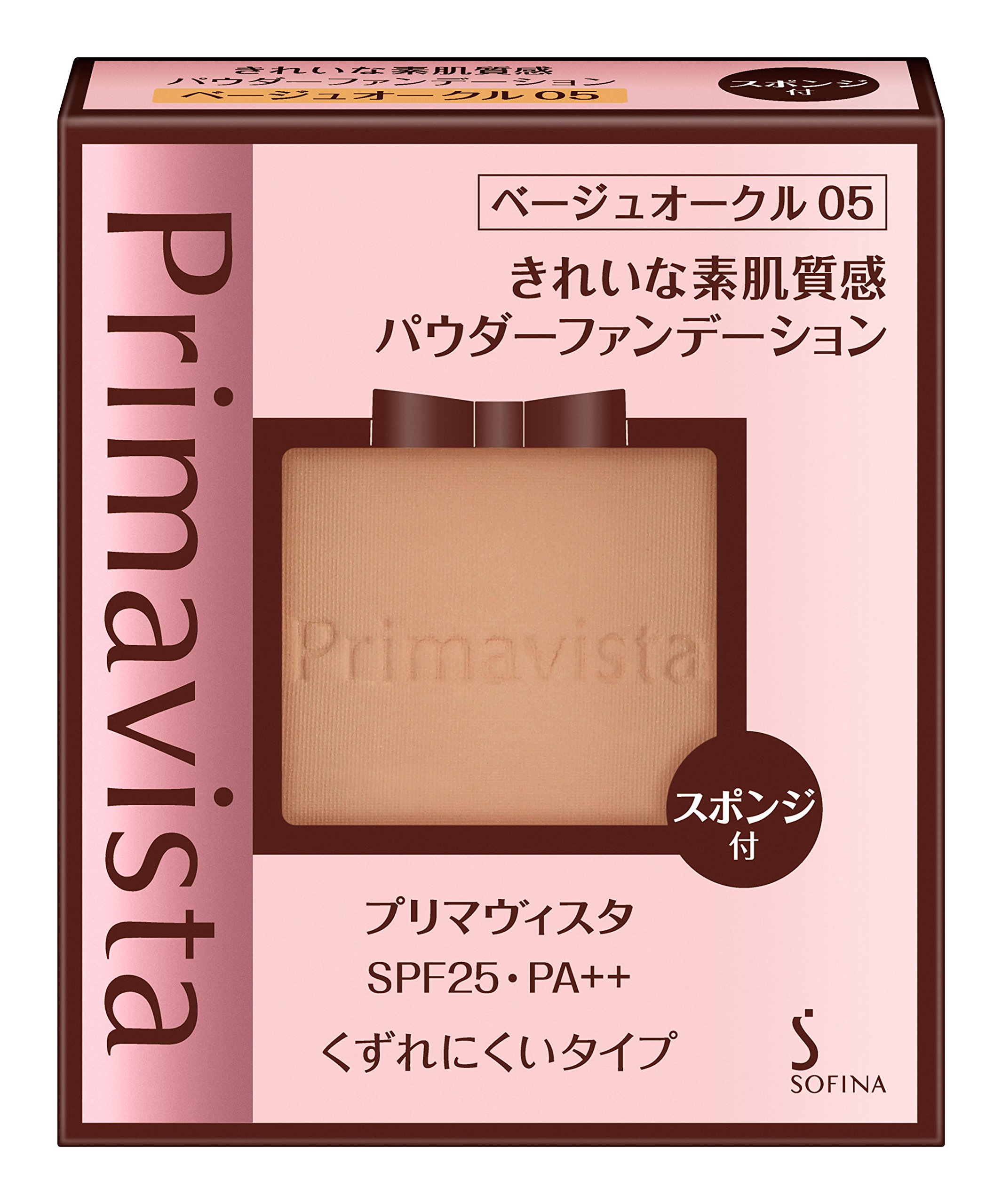 プリマヴィスタ きれいな素肌質感パウダーファンデーション ベージュオークル05 SPF25 PA 9g