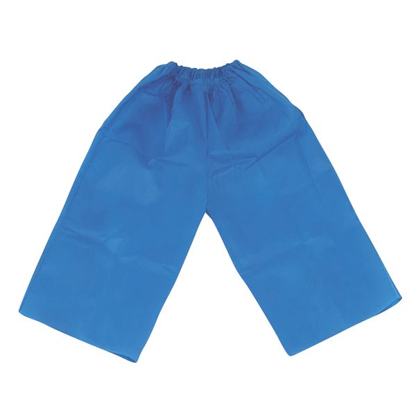 （まとめ）衣装ベース C ズボン 青(×20セット)