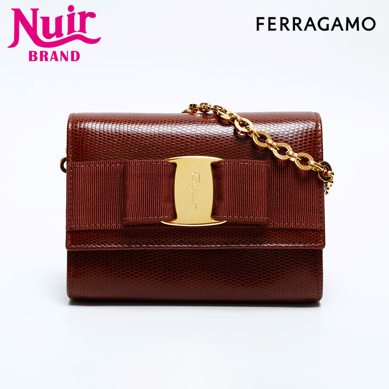 ショルダーバッグ ブラウン WS22172