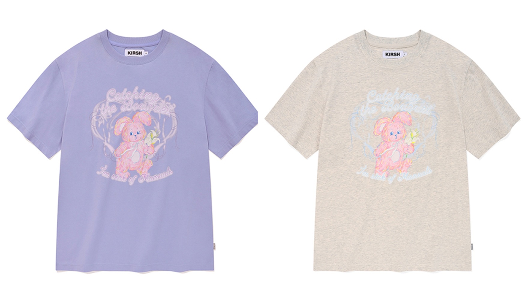 WITTY BUNNY BOUQUET GIRL T-SHIRT
