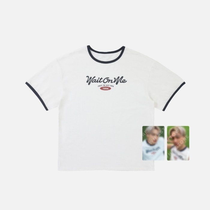 [KAI] Wait On Me - RINGER T-SHIRT SET