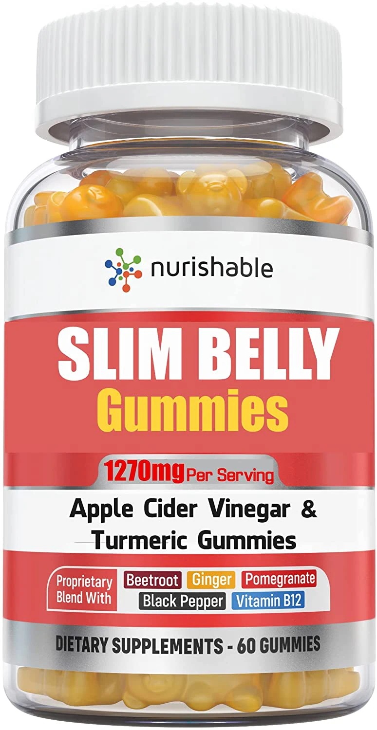 アップルサイダービネガーグミ&ウコングミ1本入り-男女共同サポート用ACVグミデトックスクレンジン