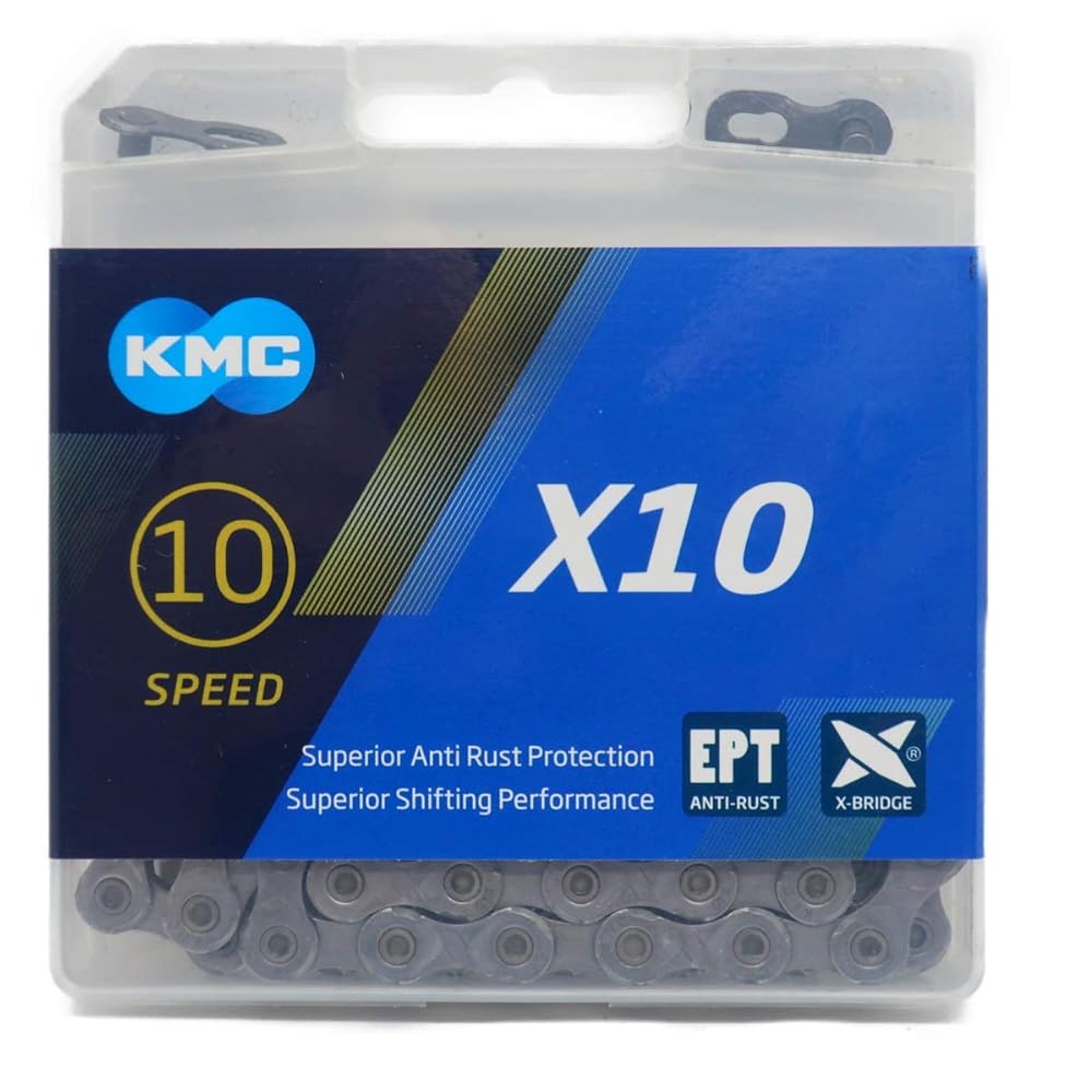 KMC X10 EPT チェーン 10スピード/10s/10速 114Links [並行輸入品]