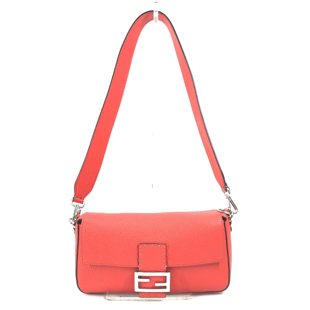 ショルダーバッグ セレリア マンマバケット 肩掛け カバン レザー レッド