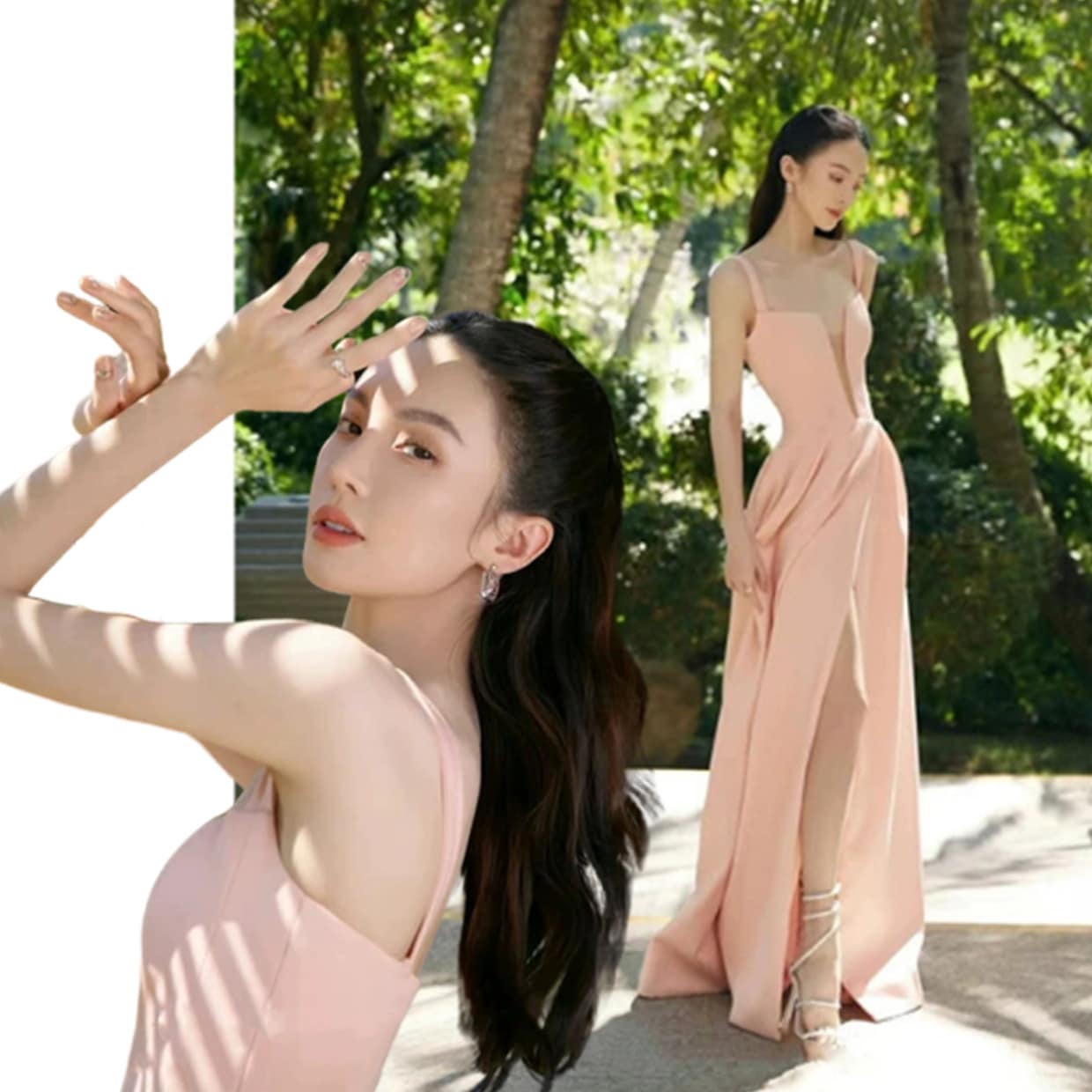 ウエディングドレス 海外旅行リゾートドレス 前撮りドレス 高級 キャミソールドレス 花嫁ドレス シンプル Aライン ブライダルドレス 二次会 結婚式 ロングドレス パーティー