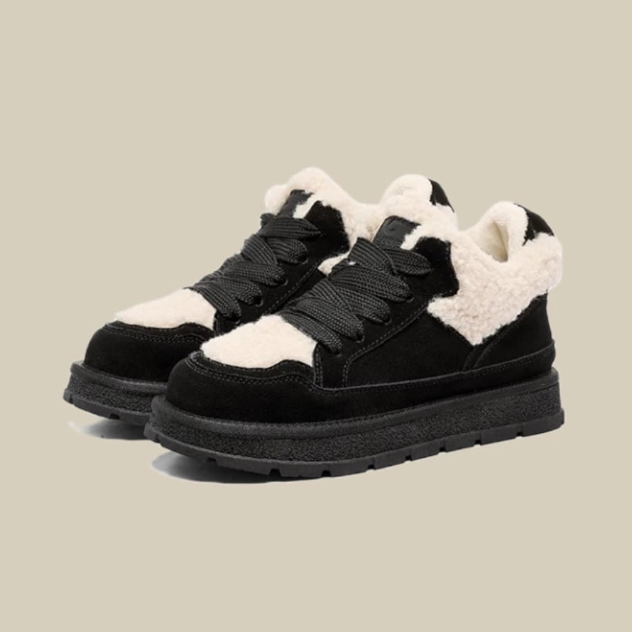 スノーブーツ秋冬新型ベルベット保温厚い底カジュアル綿靴起毛滑り止厚底シューズ30%制限