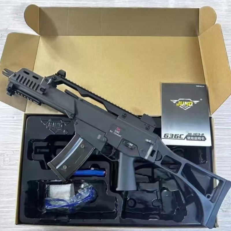 電動ガン 銃 G36C 10歳以上 ライト・プロ 子供 おもちゃの銃 トイガン 遠距離射撃 銃 玩具男の子 子供の日 入学お祝い プレゼント