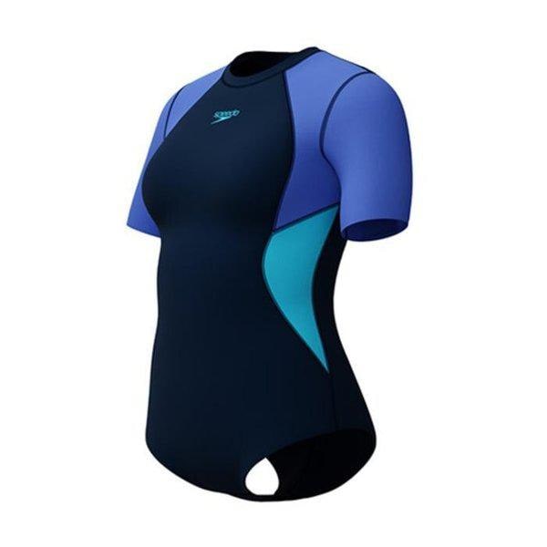 2025 女性半袖ワンピース水着 U113550 フリル水着