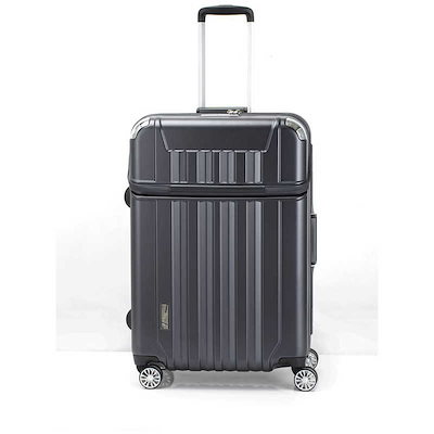 トラベリスト スーツケース フレーム トップオープン トラストップ 無料預入 76-20420 75L 67 cm 5.1kg ライム 送料無料 新品 未使用 未開梱協和 TRAVELIST(トラベリスト