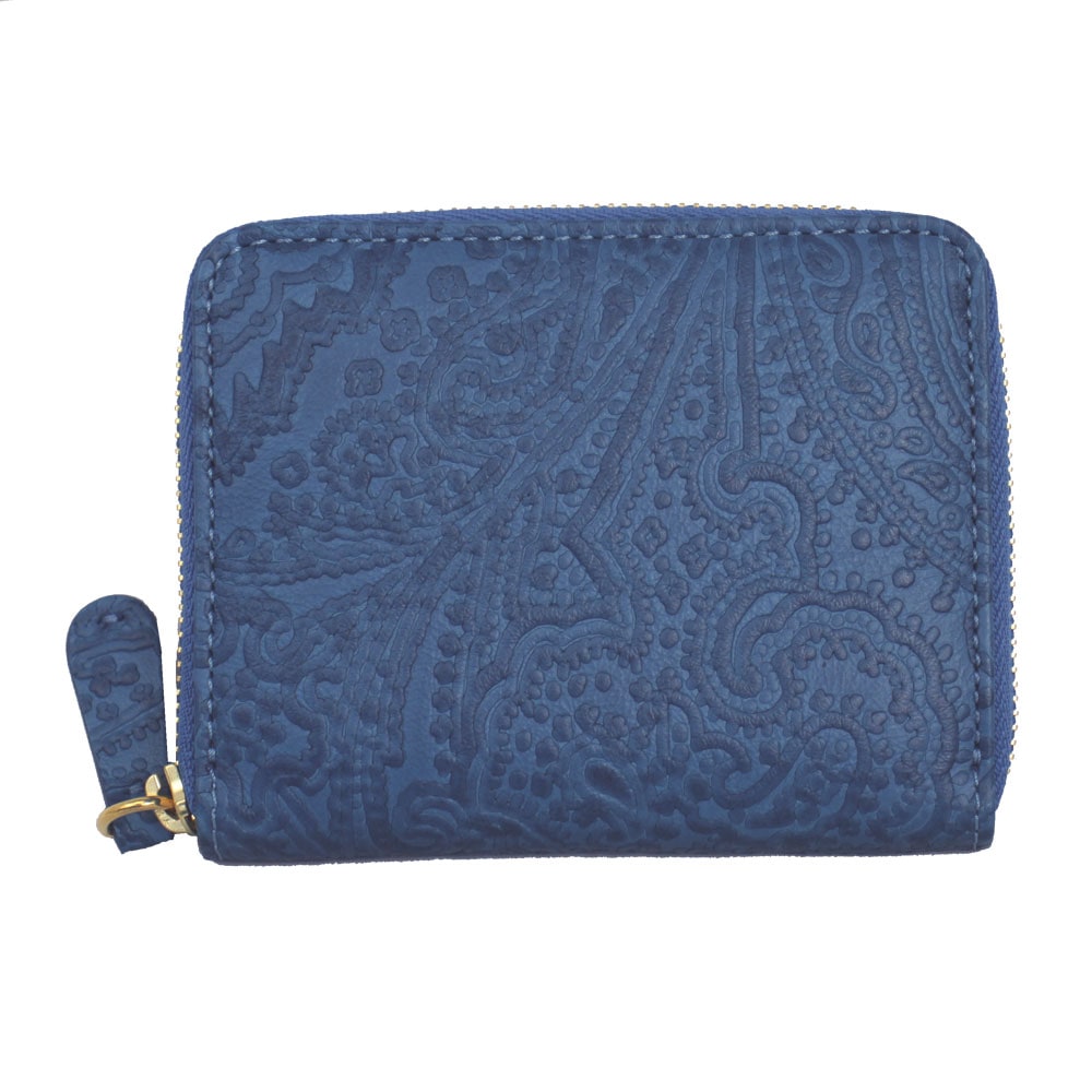 コインケース 小銭入れ ペイズリー型押しレザー ブルー系 1N083 3965 7001 14,652円