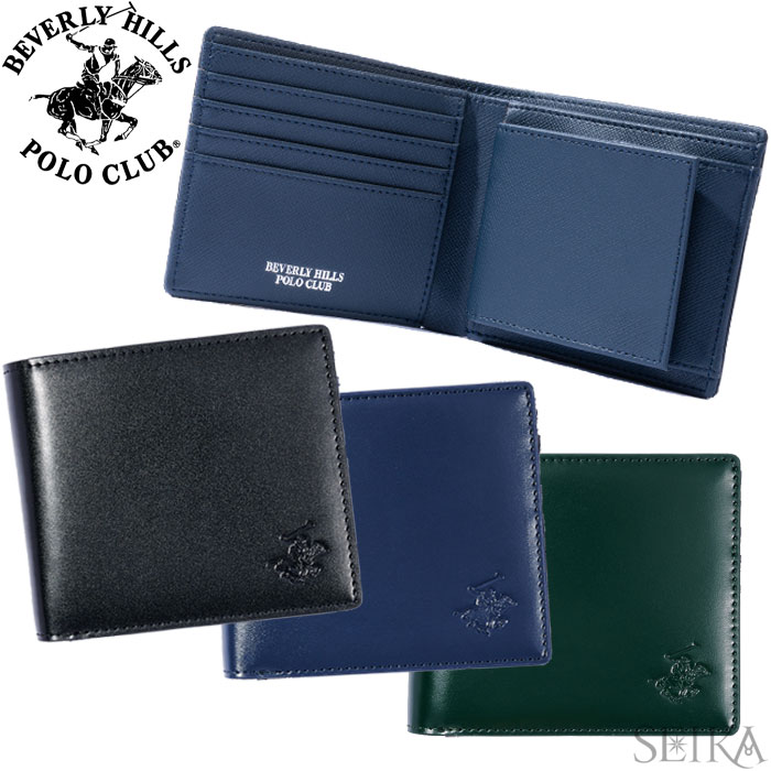 ビバリーヒルズポロクラブ 二つ折り財布 BHG-M1002 BHG7000 二つ折り 折り財布 財布 ポロ
