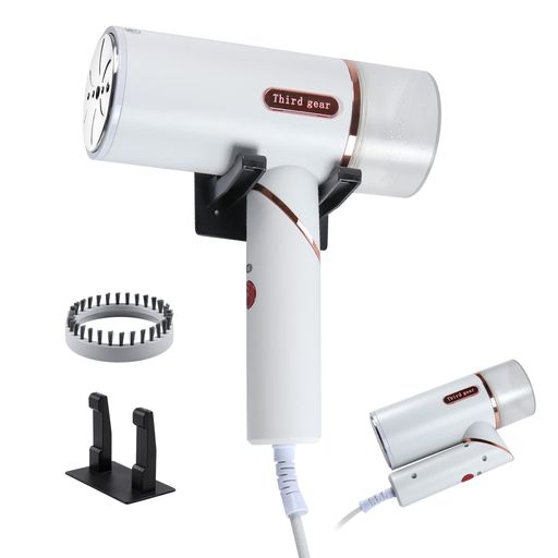 スチームアイロン 衣類スチーマー 【アップグレード】ハンガーにかけたまま 折り畳み式 高温除菌 脱臭 軽量 小型 シワ伸ばし 携帯アイロン ブラシ付き 水漏れ防止 過熱保護 250ML大容量水タンク