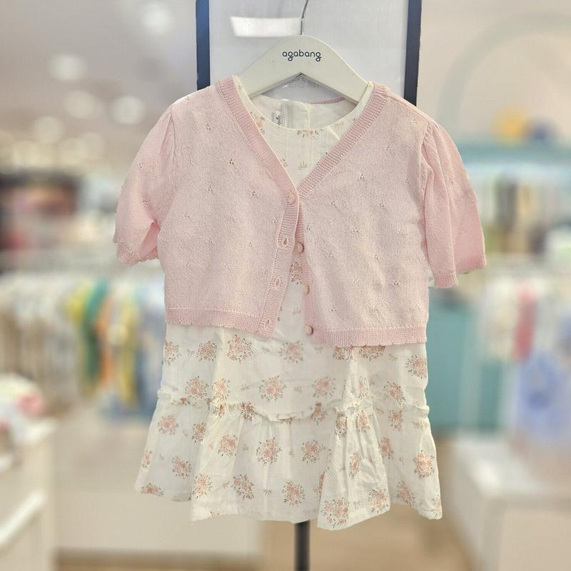 華やかで高級感のあるワンピースセット_ESS