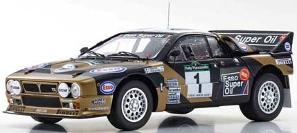 京商 1/18 ランチア ラリー 037 1984 ピアンカヴァッロ #1【KS08306E】 ミニカー KS08306E ランチア ラリー 037 #1