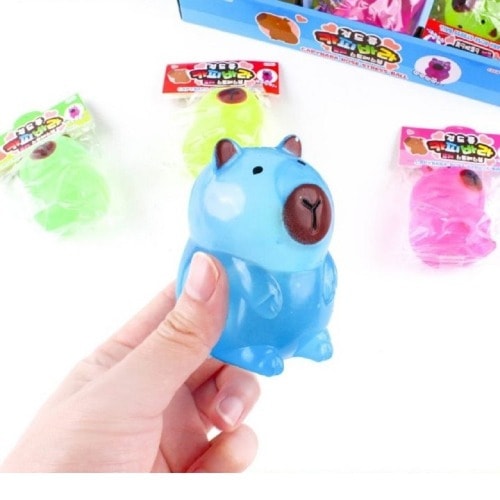 ガムドロップカピバラロゼストレスボール×12個