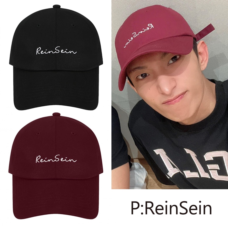 SEVENTEEN着用 レタリング ボールキャップ