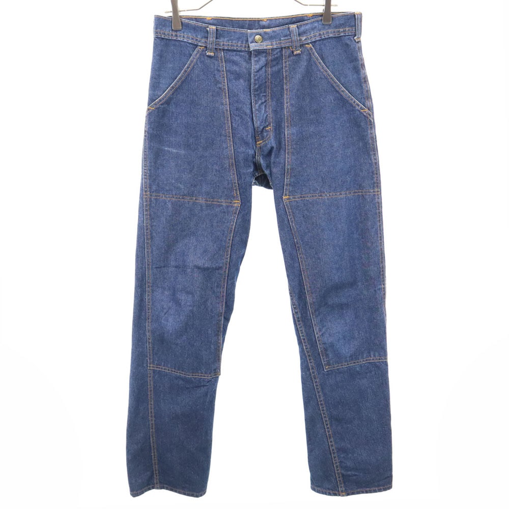 90s USA製 オールド ワーク デニムパンツ インディゴブルー ジーンズ メンズ