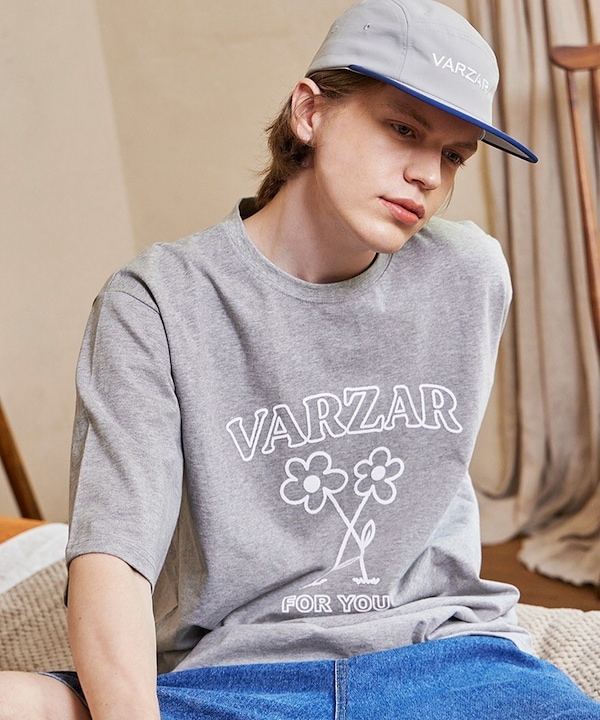 Qoo10 VARZAR パームツリーTシャツ特集 ロゴ 半袖 ラ