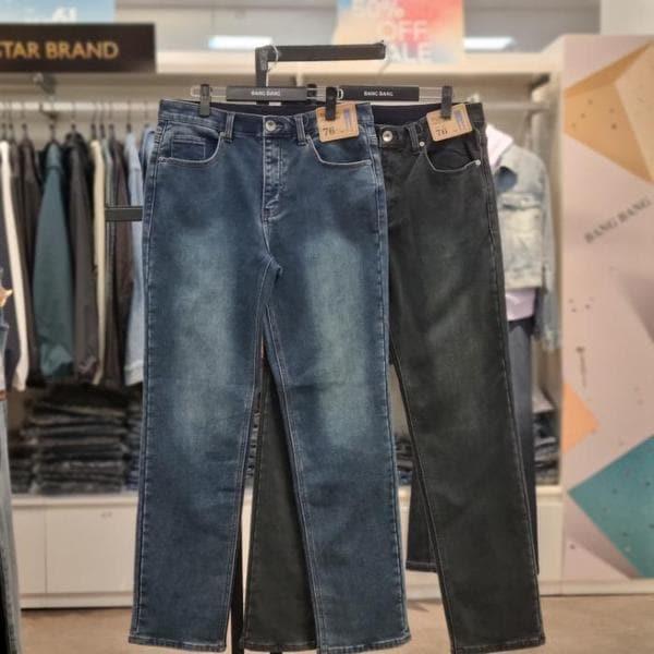 HC21 共用 インバンド ローライズ 丈長起毛フィット スパンデックスジーンズ NQL692 (S42328931)