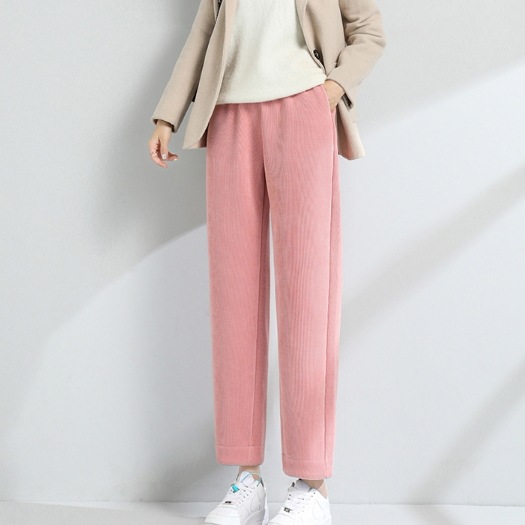 ボトムス パンツ テーパードパンツ デザイン ウエストゴム 美ライン ニュアンス ストレッチ 裏地 裏起毛 カラバリ リラックス かわいい 大人可愛い きれいめ シンプル カジュアル 大人 上品