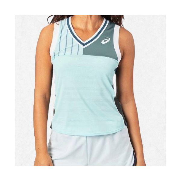 アシックス ウーマン マッチ タンク(2042A277405) ノースリーブTシャツ 2042A277405 2403808
