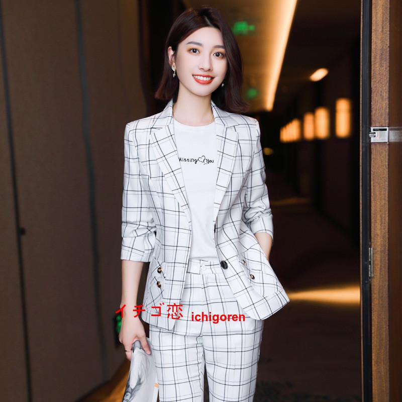 パンツスーツ レディース 卒業式 大きいサイズ ２０代40代2点セットお呼ばれテーラードジャケット＋パンツフォーマル春秋冬/入学式 面接 結婚式 4XL 60,137円