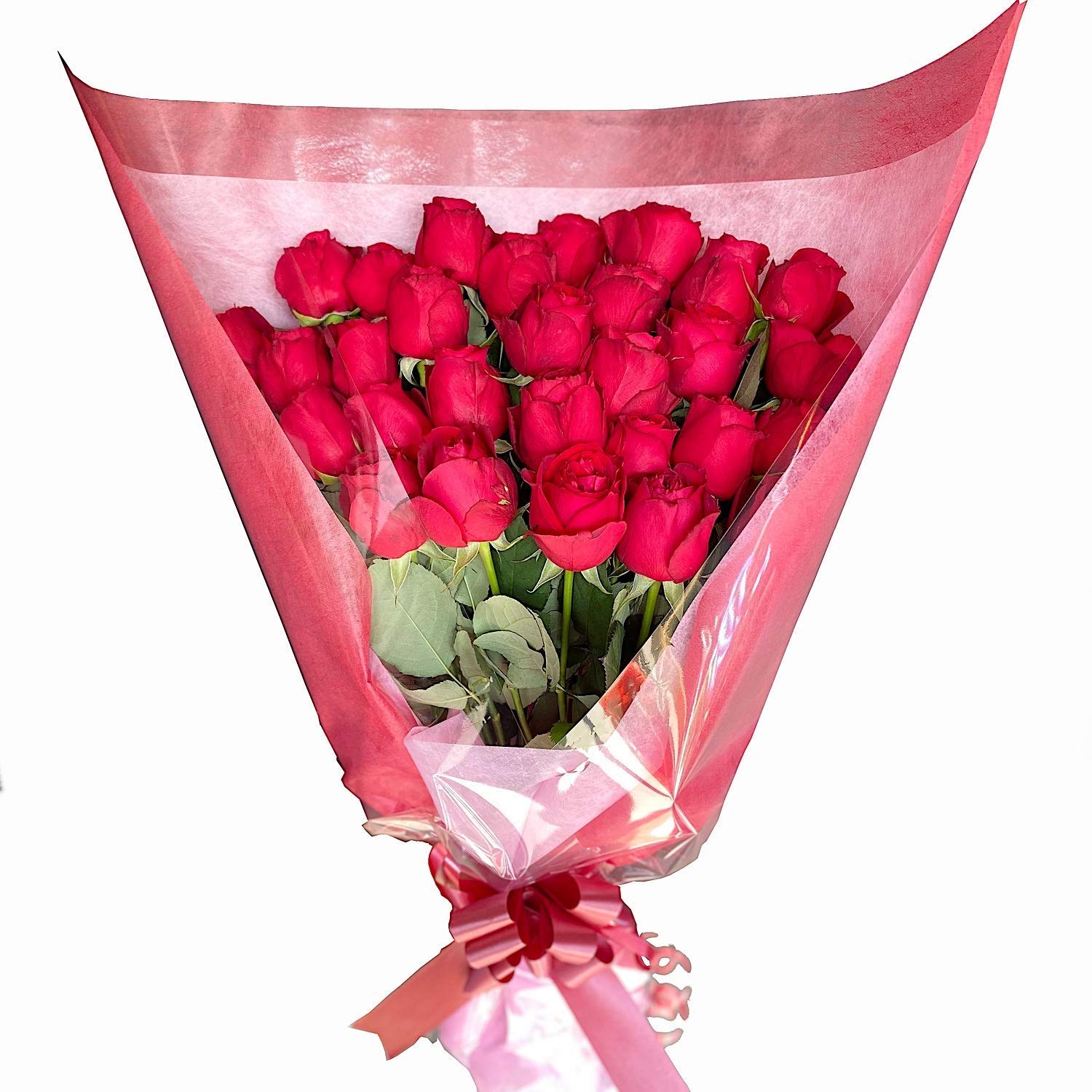 BisesFlower(ビズフラワー)【クール便出荷】【花束 レッドエレガンス バラ 30本】 品種指定 レッドエレガンス 赤 薔薇 ローズ お祝い プロポーズ 誕生日 記念日 大切な日 告白 結婚