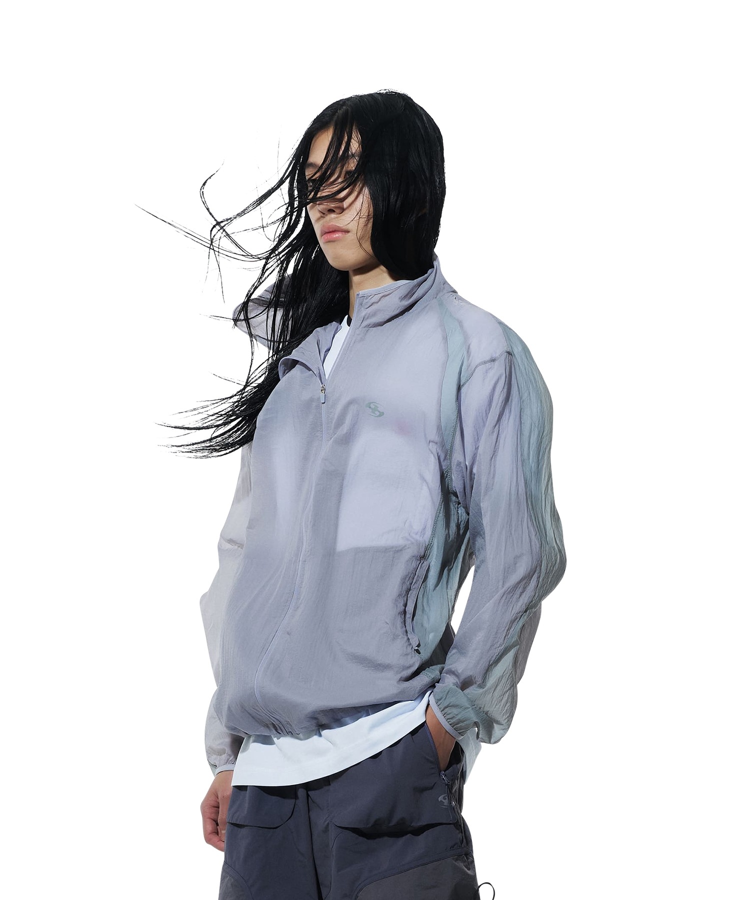 【SANSANGEAR】 24SS PANELED JACKET : LIGHT PURPLE 15,015円