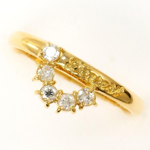 ディアレスト K18YG リング 指輪 10.5号 ダイヤ 0.20 ジュエリー 中古 29,133円