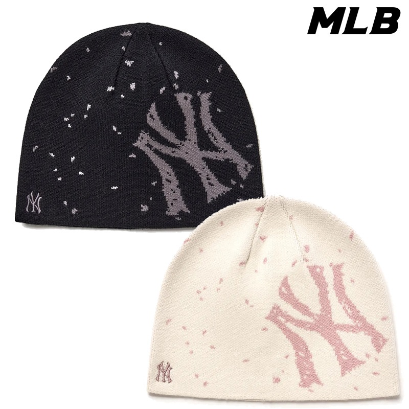 3ABNB0256 Outdoor Graphic No-Rip Beanie NY 25FW 新作 ニット帽 ロゴデザイン 韓国風 ストリート 冬用 防寒 あったか ユニセックス デイリー タウンユ