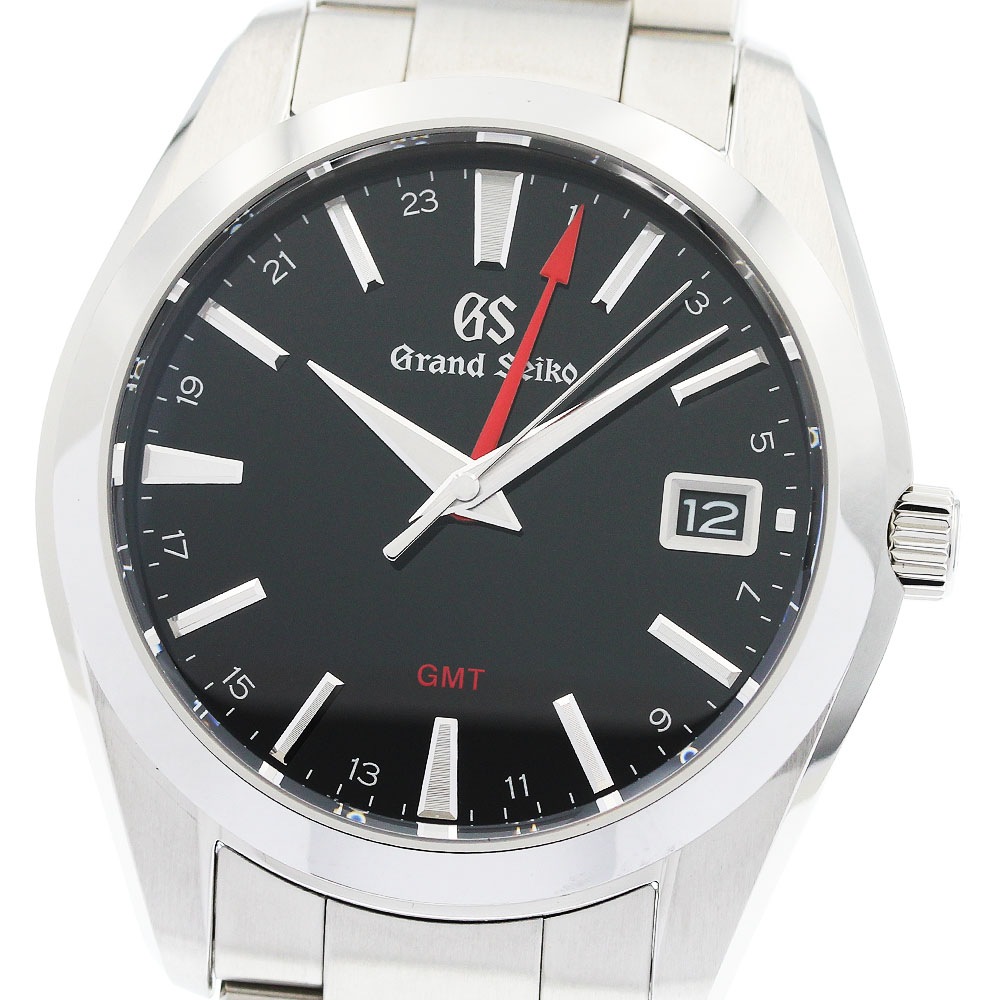 セイコー SEIKO SBGN013/9F86-0AF0 グランドセイコー ヘリテージコレクション GMT デイト クォーツ メンズ 極美品 箱・保証書付き_958401【中古】