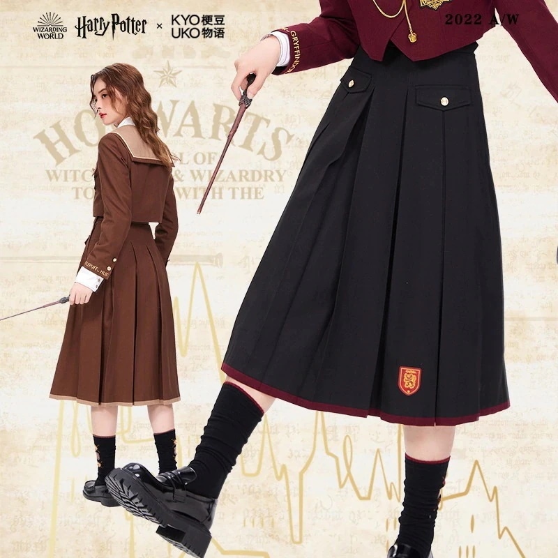 ハリーポッターとのコラボママが誇る上品.な英国風プリーツjkcosplay