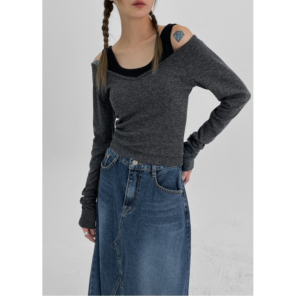 ブラックアップ [秋新品] [製] ぬいぐるみセット-ロングスリーブTシャツ