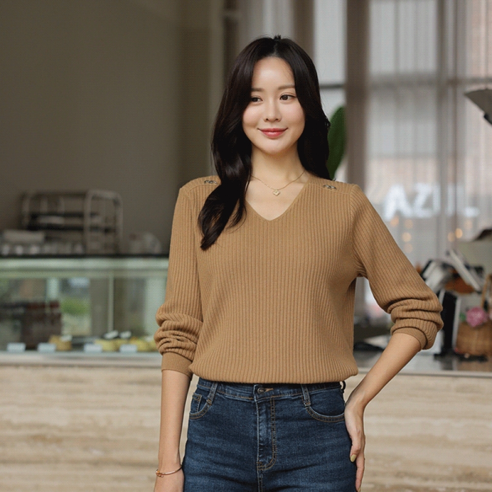 クリック＆ファニーベンブネックリブニット 5,729円