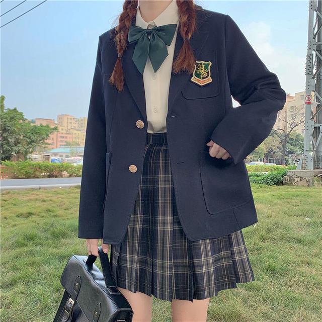 韓国本大学オリジナルJK制服学生オールマッチ長袖スーツジャケットハロウイン