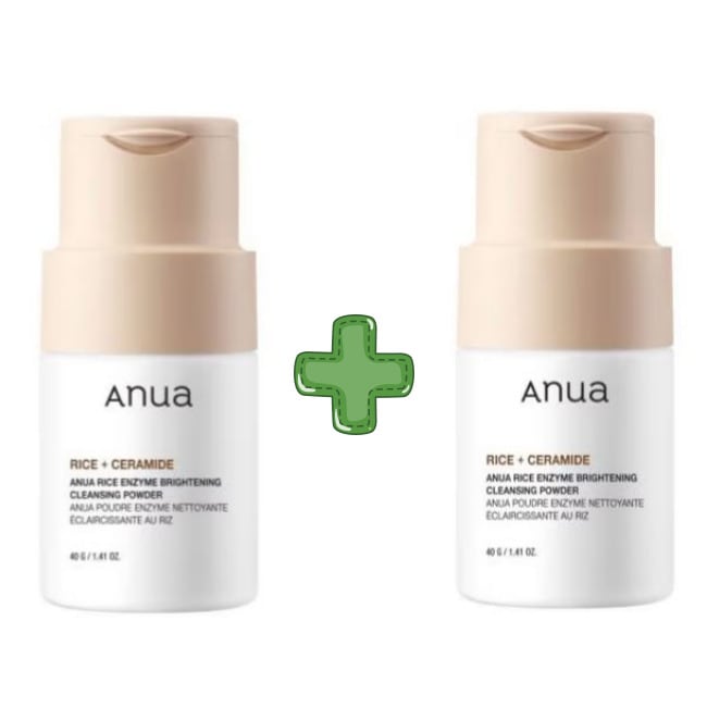 [1+1]ライス酵素ブライトニングクレンジングパウダー40g x 2個 パウダーウォッシュ 毛穴すっきり ディープクレンジング 低刺激洗顔 トーンアップ 酵素洗顔 粉末クレンザー なめらか洗顔 6,447円